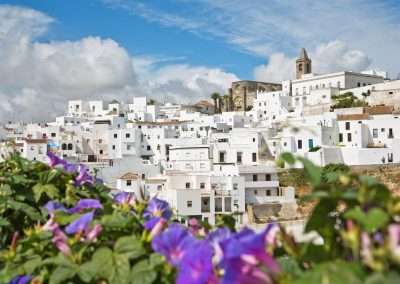 Vejer de la Frontera tijdens de fietsvakantie de 5 Fronteras